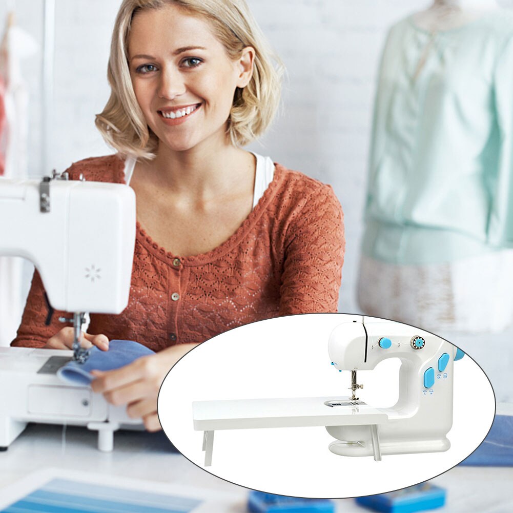 306 Foldable Extension Table Desktop Universal White DIY Domestic Tools Practical Portable Easy Install For Sewing Machine