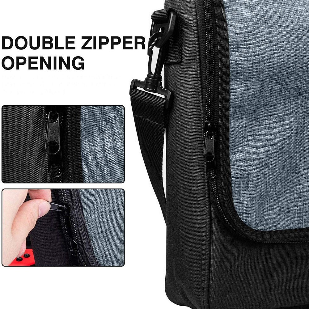 Borsa a tracolla da viaggio portatile per nintendo interruttore borsa a tracolla per nintendo interruttore consolle custodia Joycon e accessori