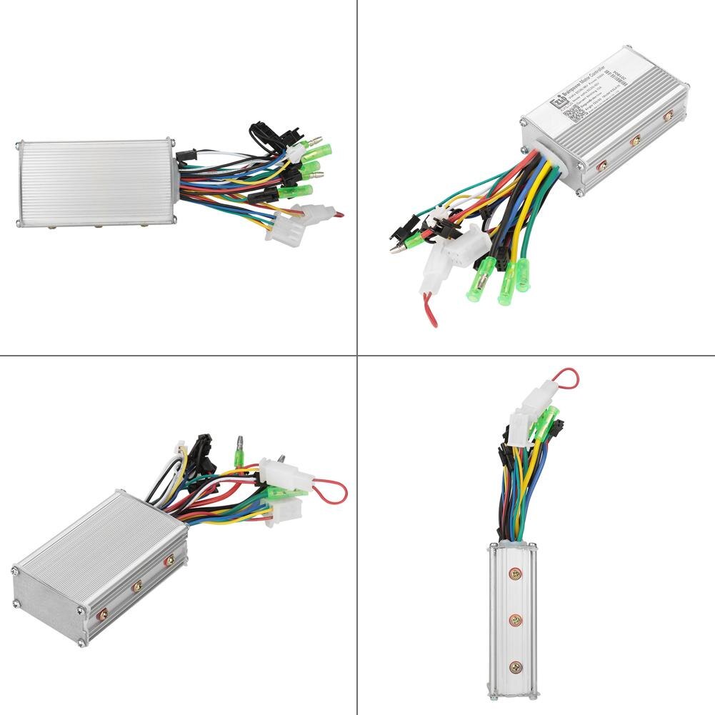 Elsykkel tilbehør 36v/48v elsykkel 250w/350w børsteløs likestrømskontroll til elektrisk sykkel e-sykkel