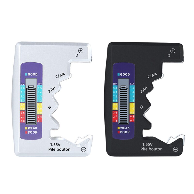 Universal Digital LCD Battery Tester Checker Button Cell Capacity Detector For C/D/N/AA/AAA/9V Battery Testing Tools