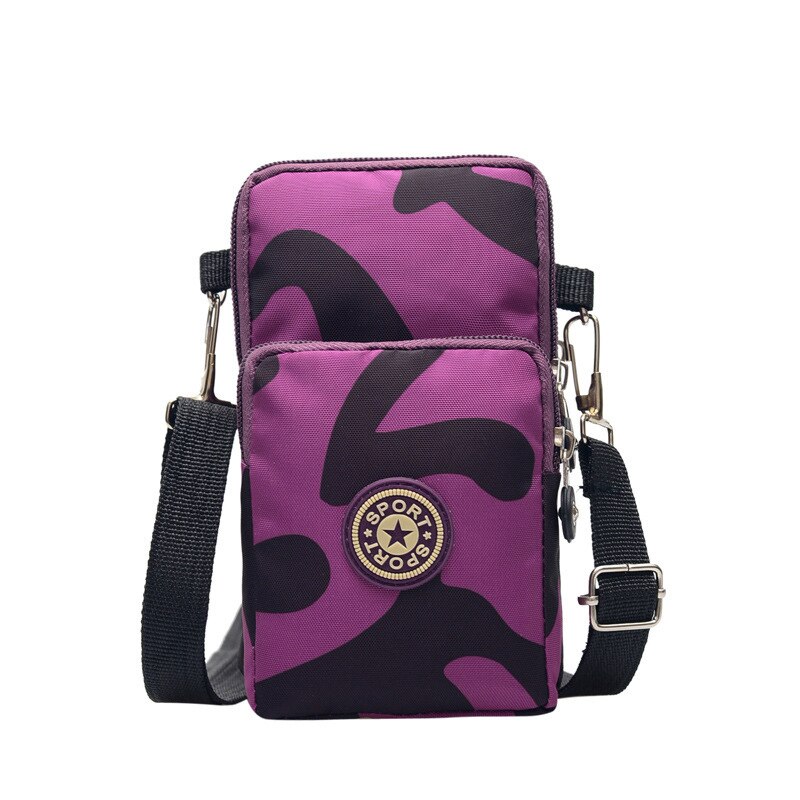 Womens Cross-Body Cell Phone Shoulder Strap Wallet Pouch Purse Mobile Phone Bags TOO789: Horn pattern