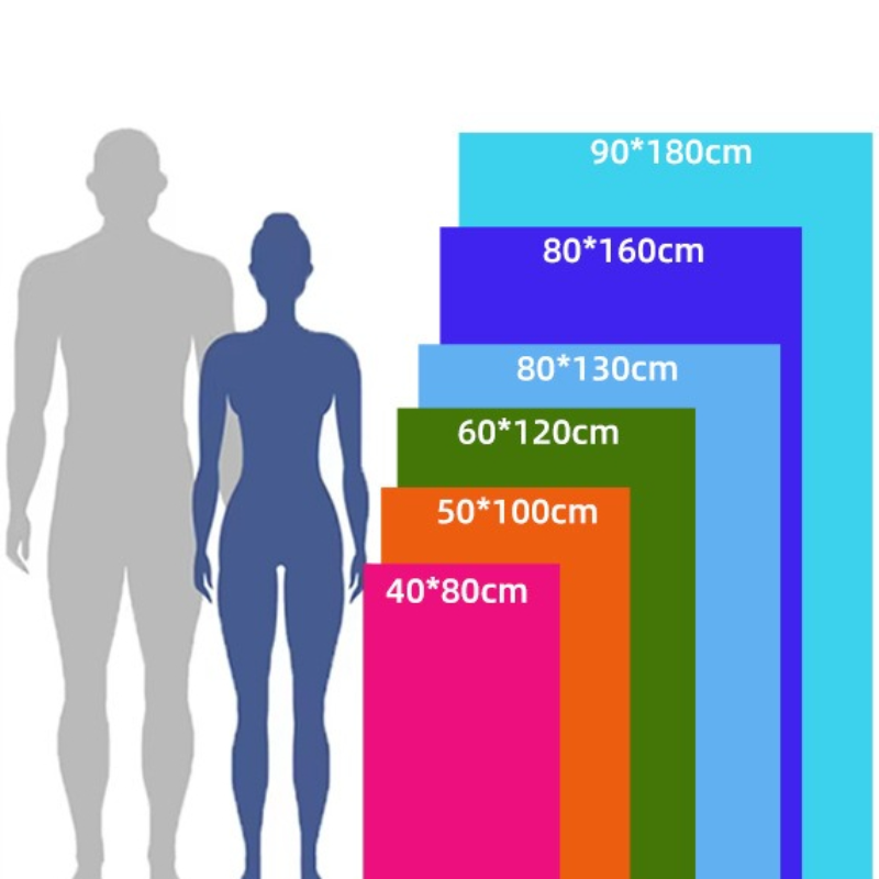 Viagem - Toalhas de praia amigáveis: toneladas sólidas, secagem rápida, ideais para mochilões, caminhantes e ano - entusiastas redondos ao ar livre