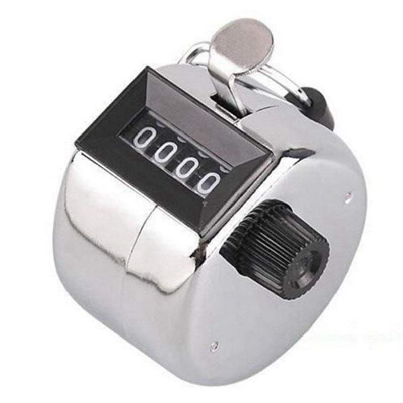 Hand Tally Counter, 3 Pack 4 Digit Hand Held Tally Counter Clicker with Finger Ring