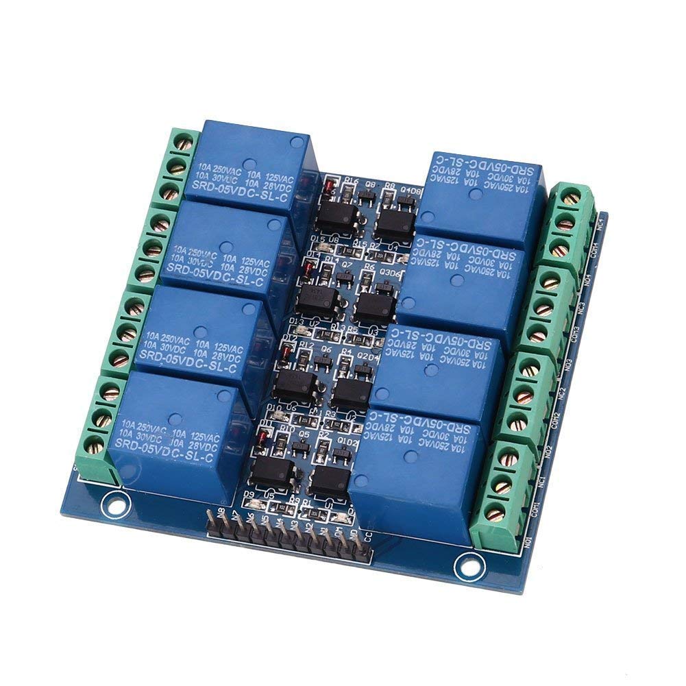 5V 10A 8 Kanal Relais Modul für arduino DIY Bausatz *