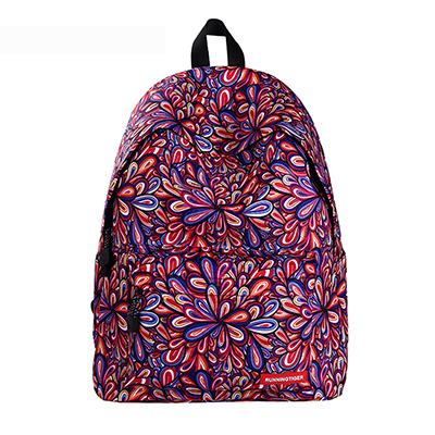 Multicolor Rucksack Stilvolle Galaxy Bookbags Star Universe Raum Schule Taschen Für Teenager Harajuku Frauen Rucksack Laptop Neue: RED B