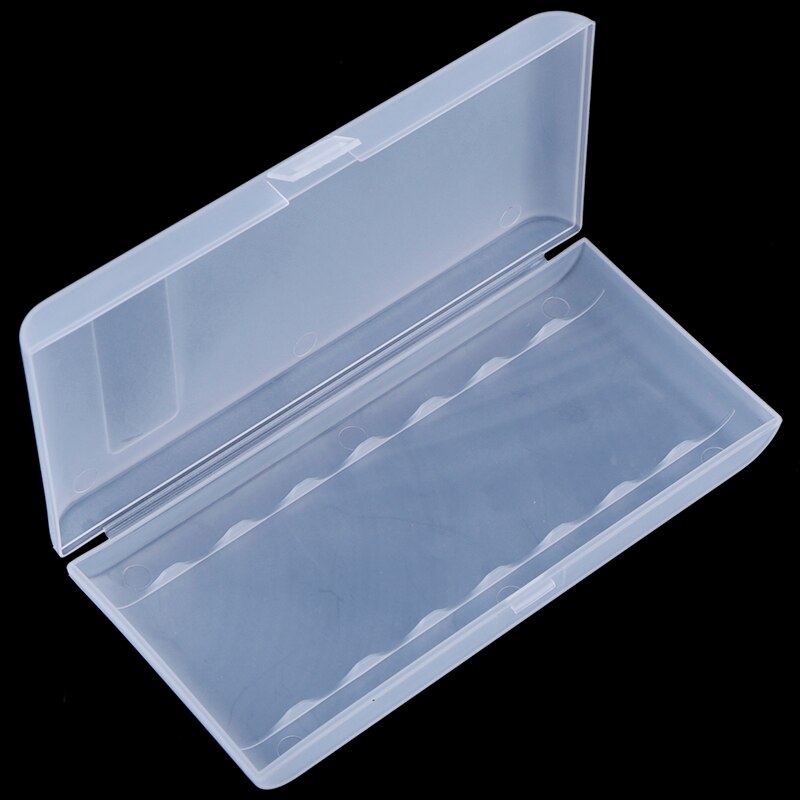 Plastic Geval Houder Storage Box Voor 8x Aa 4x Aa/Aaa Plastic Batterij Opbergdoos Batterij Container Organizer Hard: 8x AA