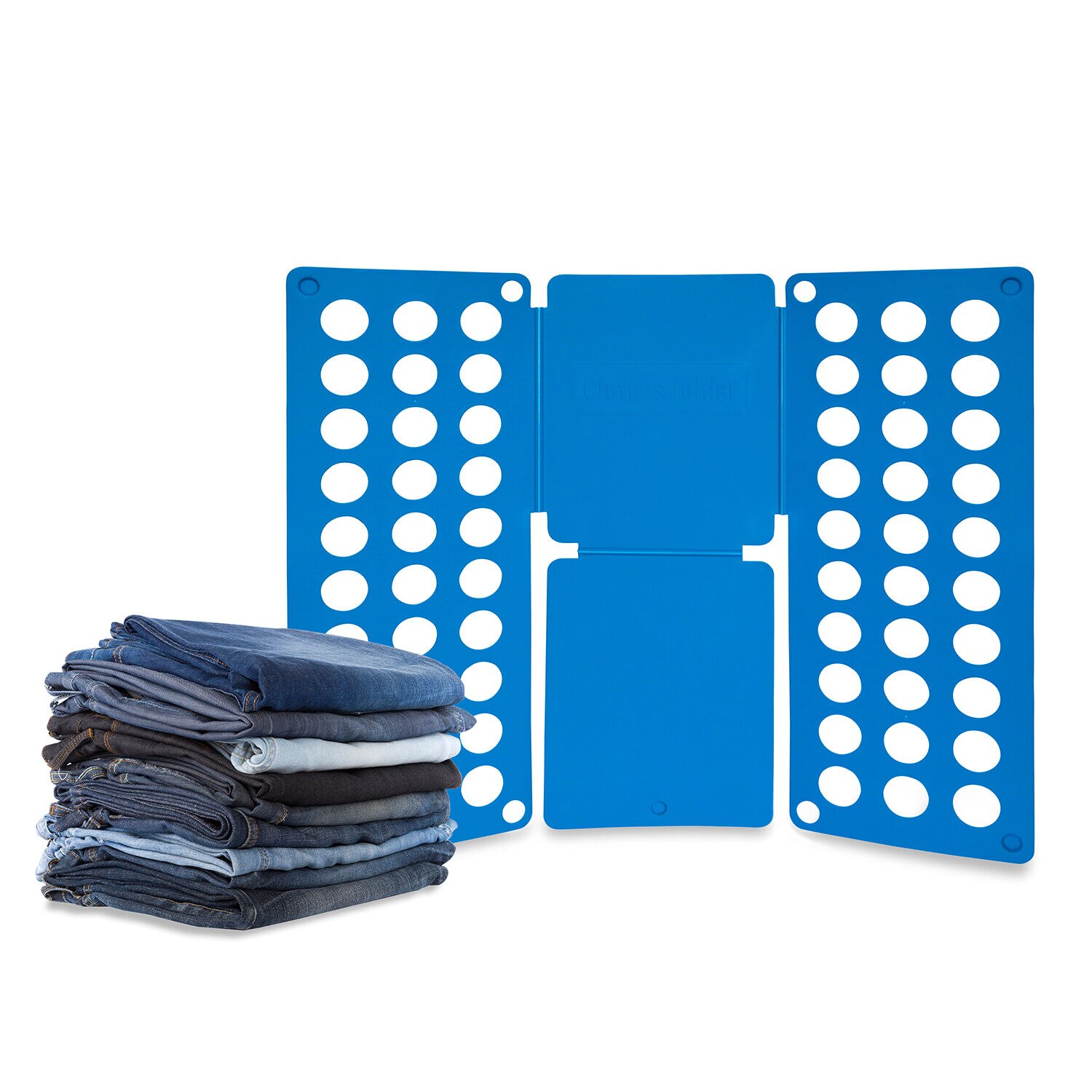 Doblador de ropa para prendas de adulto --- plegador, organizador, camisas, camisetas, jerseis, pantalones, toallas