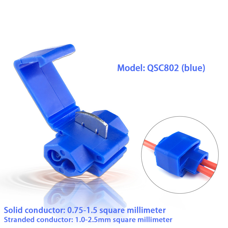 10-50 Stuks Draad Kabel Connectors Scotch Lock Elektrische Quick Splice Terminals Crimp Niet-destructief Zonder Breken Lijn AWG 22-18: Army Green / Onder 5 Stks