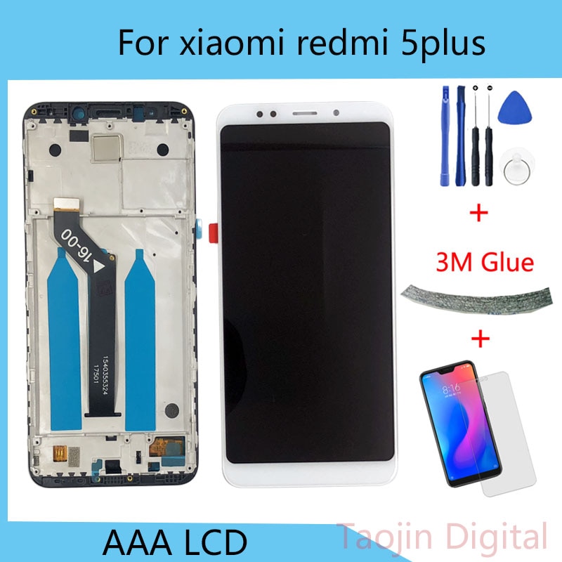 100% Test Für XiaoMi Redmi 5plus LCD Display + Touchscreen FHD 5,99 "Montage Reparatur Teile Mit Rahmen AAA