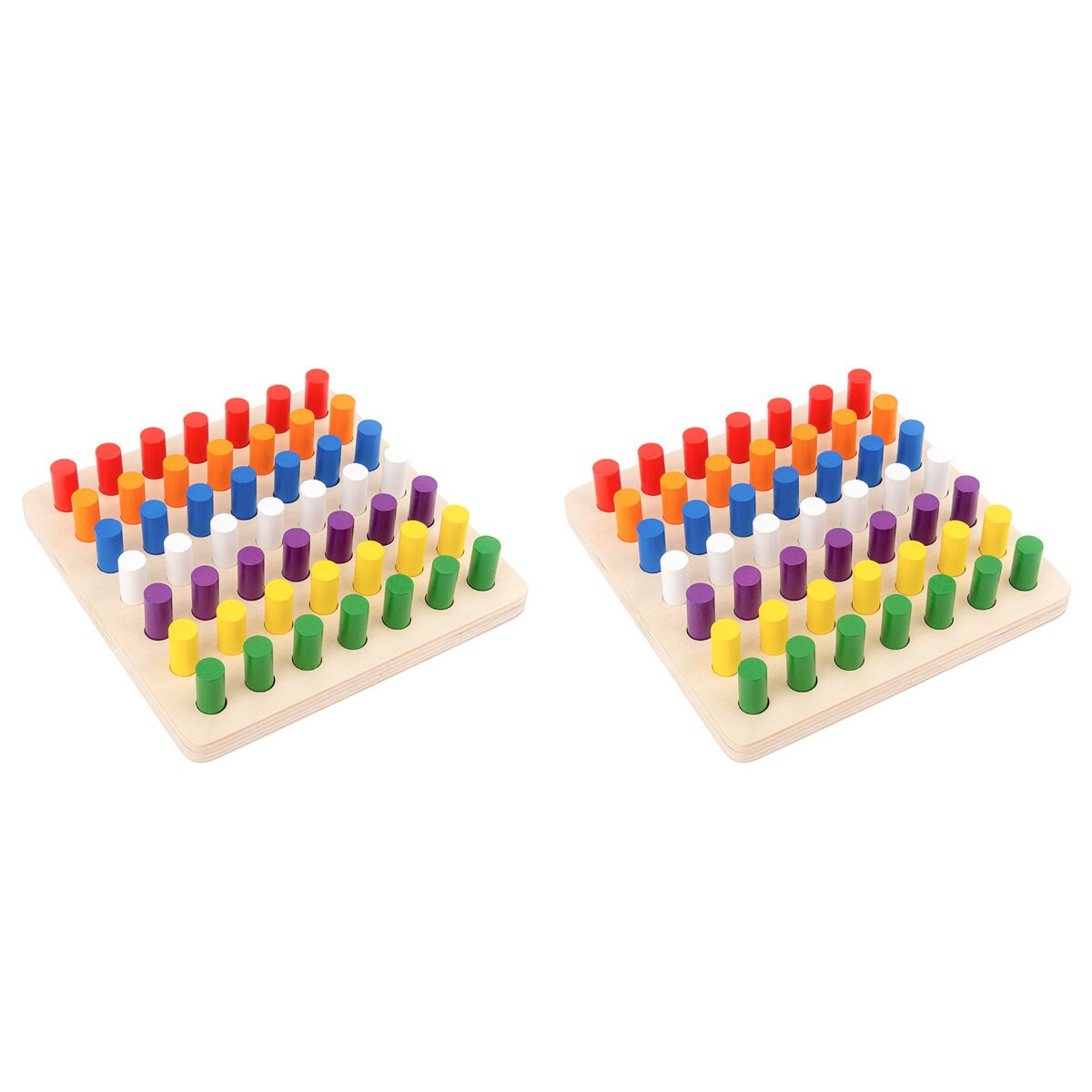 2 Sets Sensory Training Sticks Equipment Color Recognition Ability Developing: Default Title