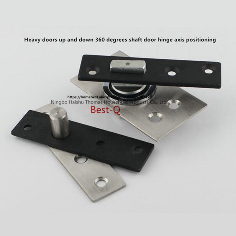 Heavy doors up and down the shaft 360 of the hinge axis positioning door hidden hinge world rotating shaft axis