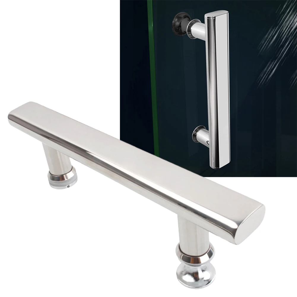 Douchedeur Handgrepen Rvs Chroom Knoppen Douche Glas Schuifdeur Handgrepen Kast Glazen Deur Meubelen Hardware: Default Title