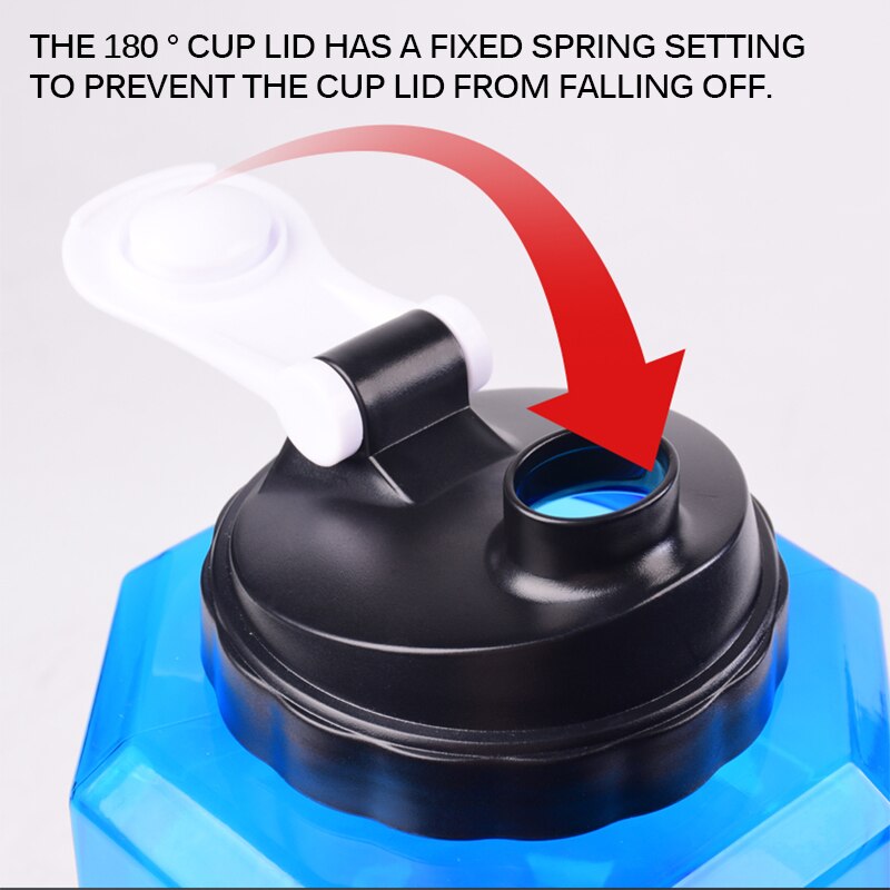 Halter thuis fitness grote waterfles halter 2.6l water halters sportschool sport fitness oefening reizen sportschool workout fitness