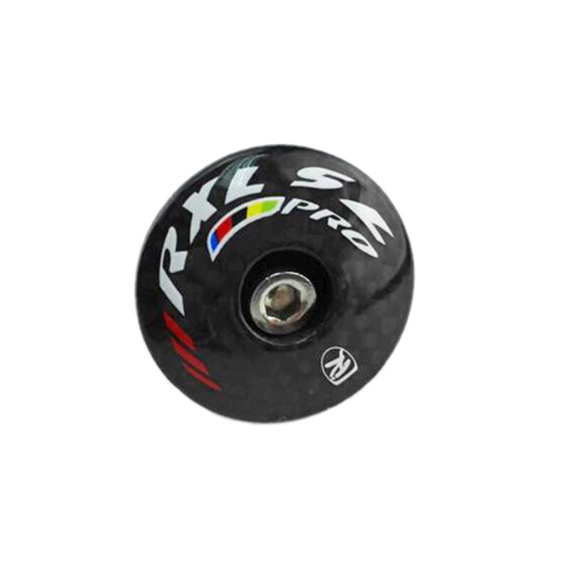 Rxl sl karbonfiber sykkelstamme headset topphette karbon gaffel toppkapper stamme dekke sykkel deler 5g med skrue 3k glans