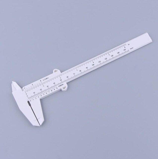 0-150MM High-precision Vernier Caliper Mini Caliper Collectables Measuring Tool Calibre Digital Students Callipers Tools: 150mm White