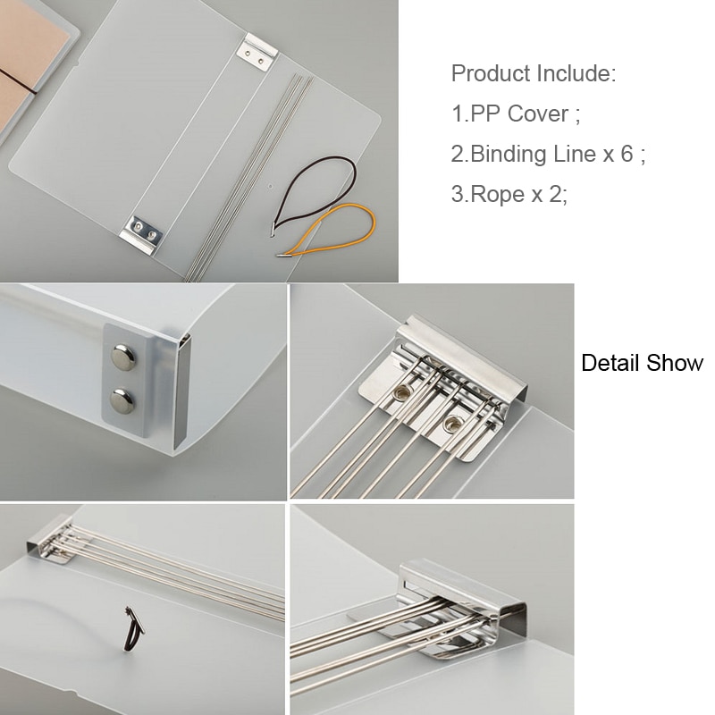 Traveler's notebook Folder for Midori Planner refill inner page filler papers Storage Folder office &amp; school Supplies Stationery