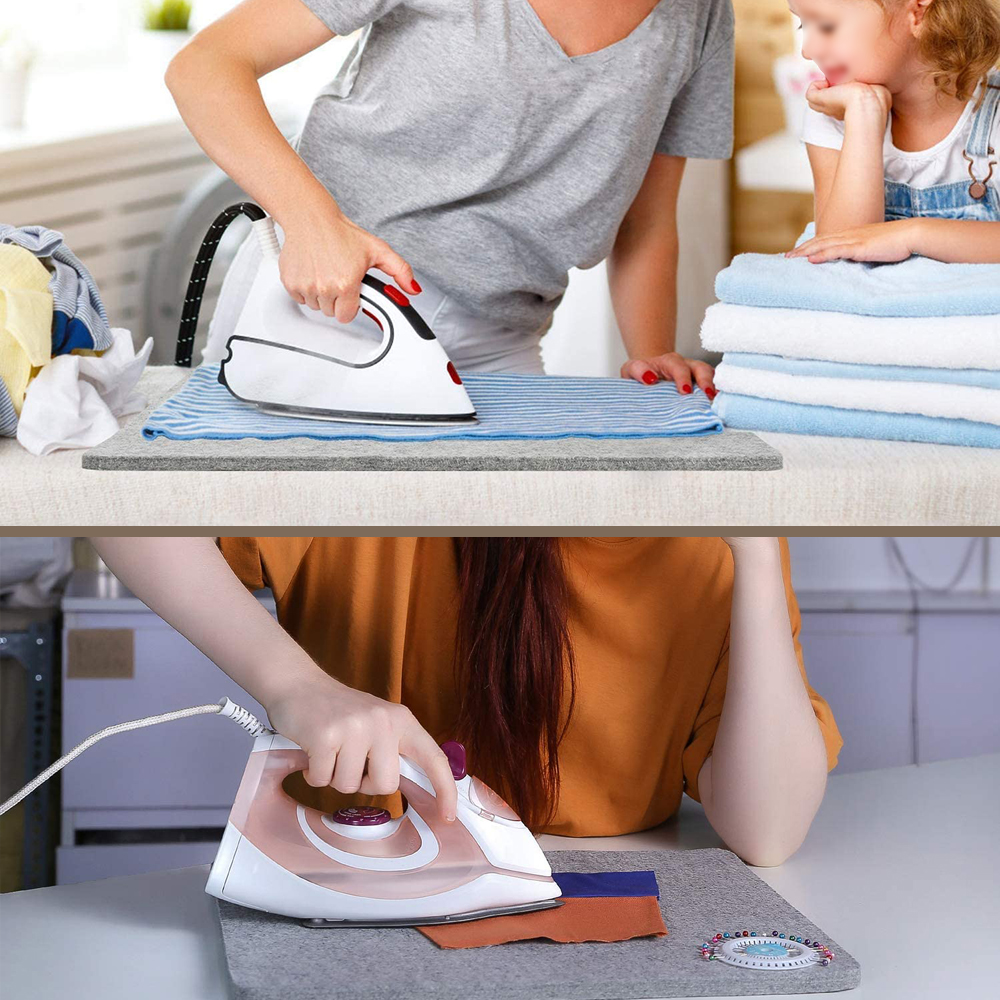 Wool Ironing Mat Ironing Felt Wool Felt Ironing Board Ironing Felt High Temperature Resistant Non Slip And Heat Insulating Mat