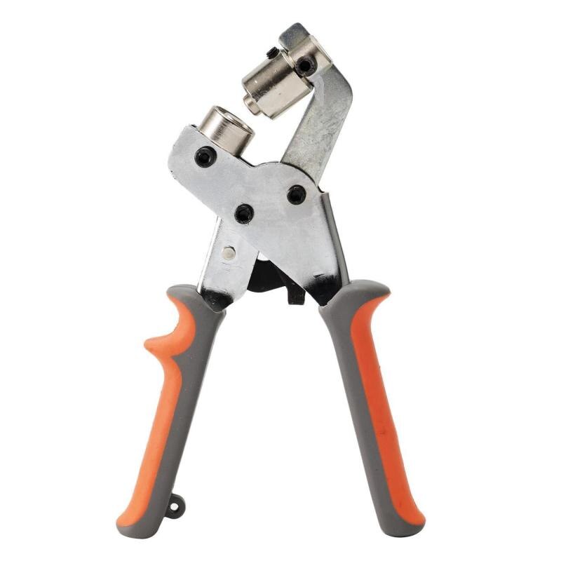 10Mm 500 Grommets Grommet Handheld Perforator Tang Tule Machine Draagbare Fastener Snap Hand Knop Druk Tool