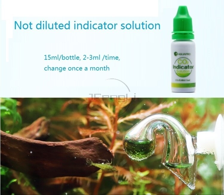Moniteur de CO2 de Style ADA VIV pour Aquarium, détecteur de dioxyde de carbone à long terme, moniteur de liquide 15ml, Kit de test à suspendre pour plante de poisson: Aquapro with liquild