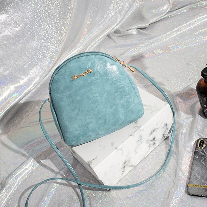 DONLEE QUEEN Shell Women Messenger Bags Cross Body Bag PU Leather Solid Vintage Mini Female Shoulder Casual Bag