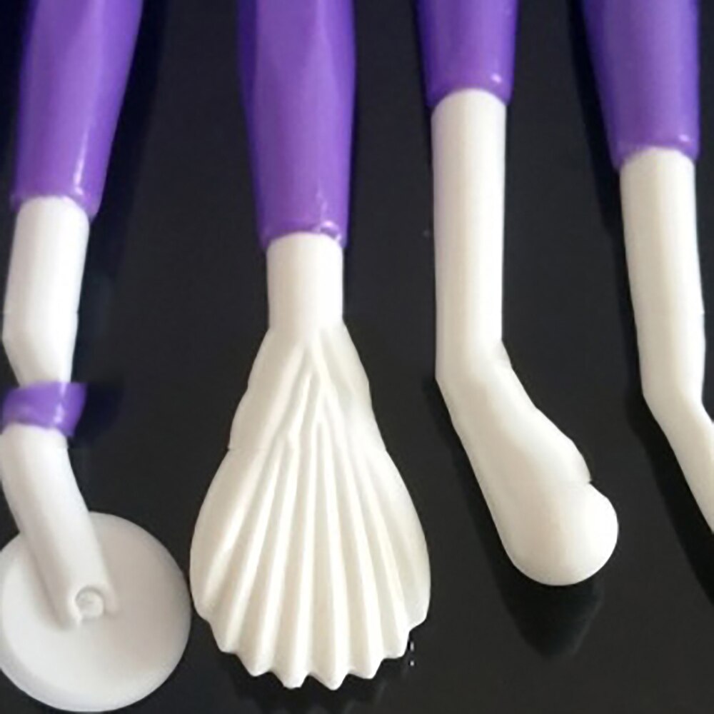 9pcs Plastic Clay Sculpting Set DIY Cake Modelling Tools Carving Sculpture Shaper Handicraft Clay Tools