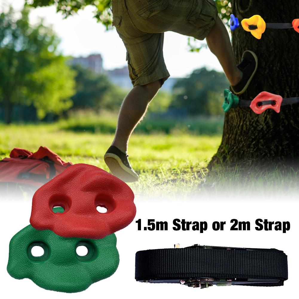 2 Ninja Boom Rotsklimmen Houdt Duurzaam Weerbestendig Spanband Klimmen Grip Kits Voor Kinderen Volwassen klimmer