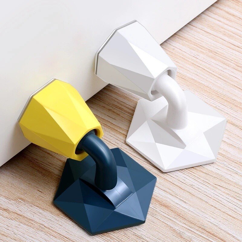 1Pcs Rubber Deurstopper Muur Protector Non Boren Sticker Siliconen Crash Pad Verborgen Deur Bumper Houder Safe Baby Benodigdheden