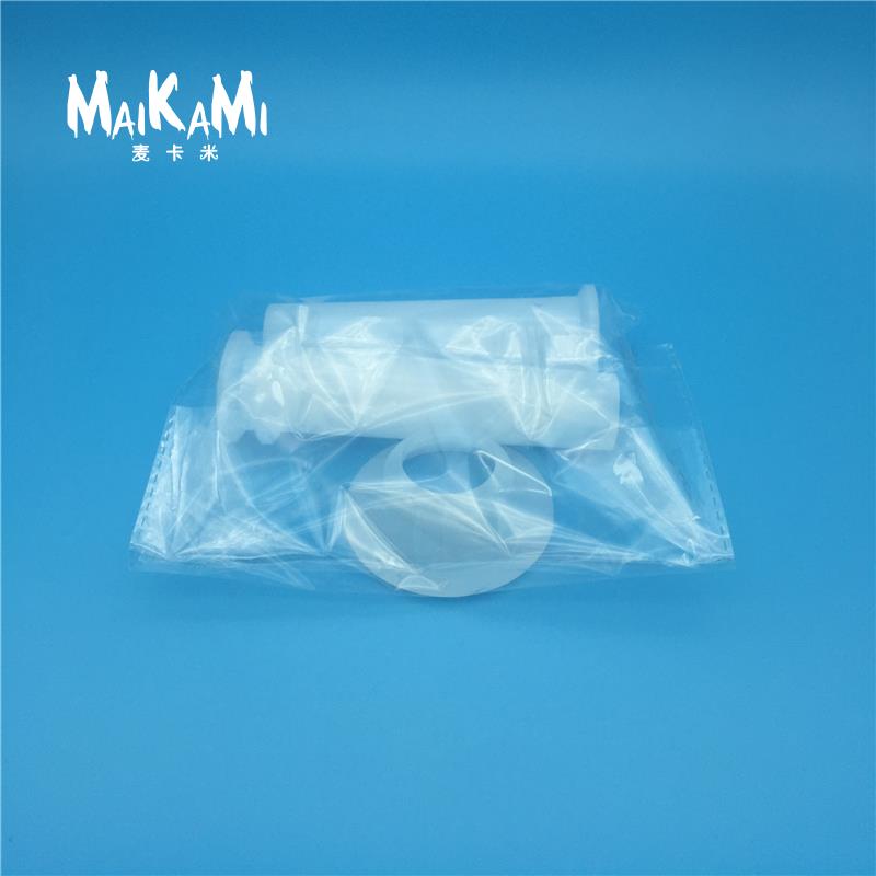 3 stk/sæt kødkværn pølsefylderør diy pølsemaskine kanter dyser med 1pc 5.7cm bund køkkenredskaber