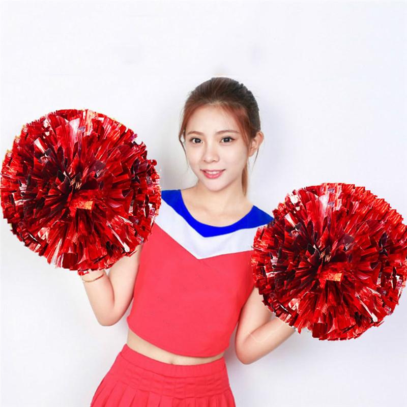 4Pcs Cheerleader Pom Poms Juichende Pompoms Cheerleading Rekwisieten