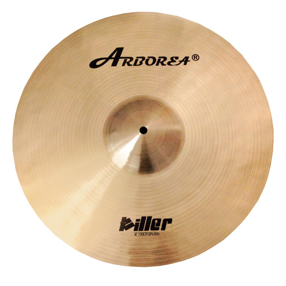 Arborea Splash Cymbal-Killer Series 6/8/9/10/12 Inch B20 Bronze Cymbal Drum Kits Percussion Musical Instruments