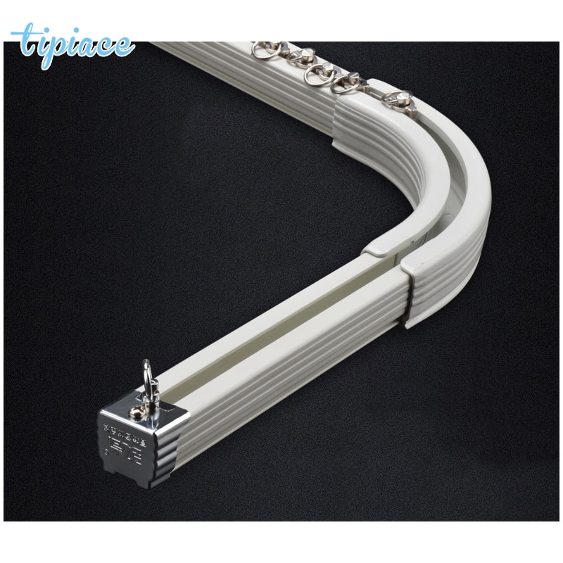 Curtain 90 Degree Corner Connector Curtain Tracks Pulley for LD1002 Curtain Accessories