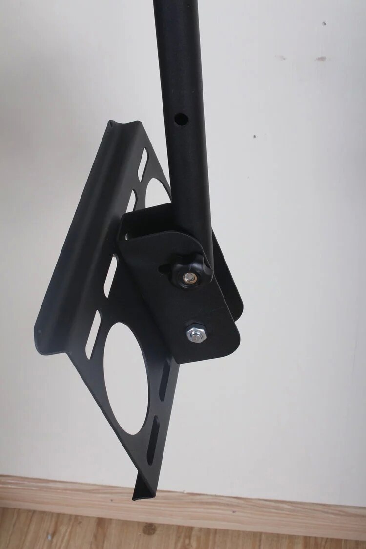 360 Degree 60-2000mm Height Adjustable 37"-50" Ceiling TV Mount Bracket LED LCD Monitor Holder Max. VESA 400X400mm Load 25kgs