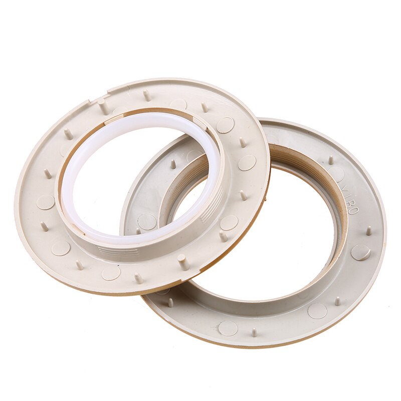 8PCS Curtain Grommets Curtain Eyelet Roman Ring Clips Low Noise Inner Diameter 40mm DIY Rings for Window Bathroom Decor