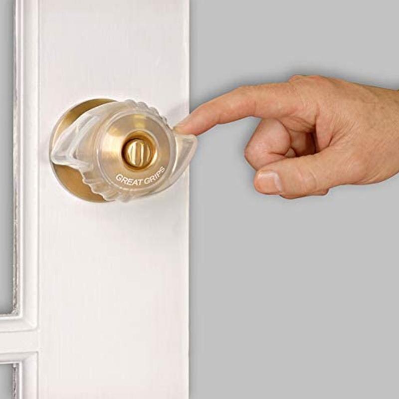 Door Knob Grip Glow in the Dark Fits Most Doorknobs High Selling Easy Support Opening Capacity: Default Title