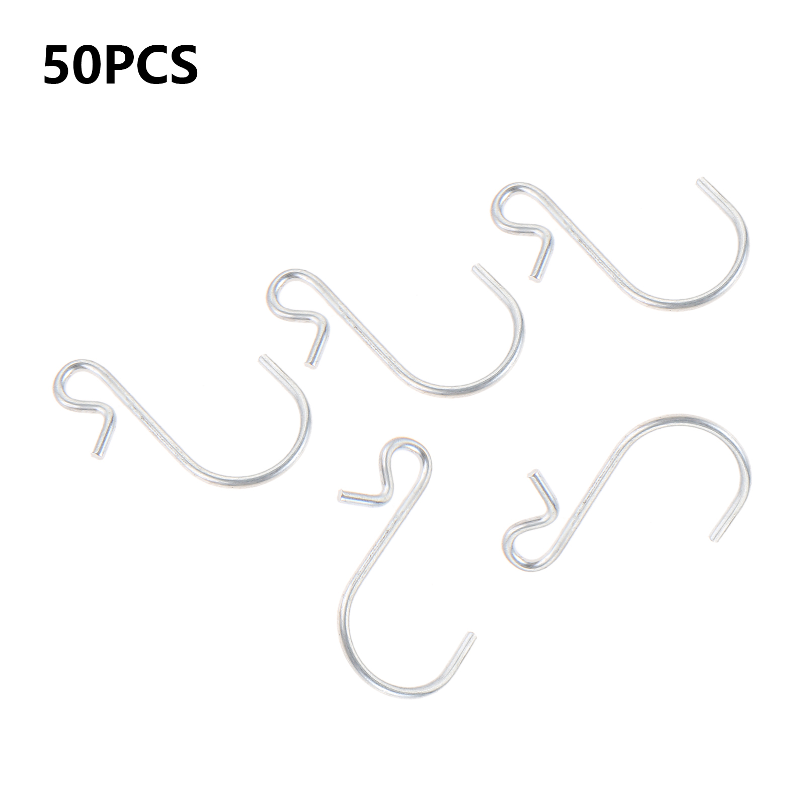 30 Mousquetons En S Bi-métal – 3 Tailles, Double Ressort, Pour Camping, Randonnée Et Bricolage