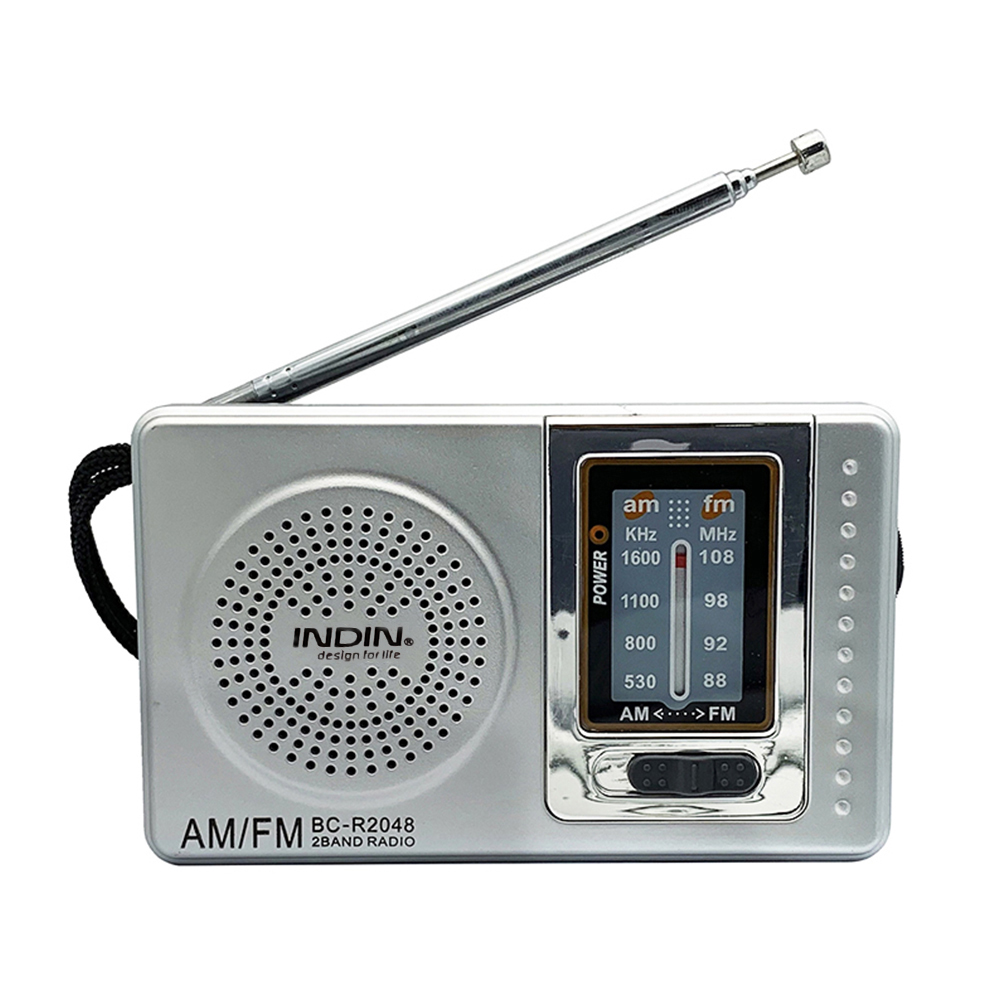 Digital Radio Speaker Music Player Bluetooth-Compatible Solar Charging/Rechargeable Battery Operated MP3 Player Built-in Speaker