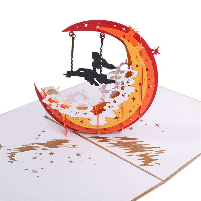 3D Greeting Card Romantic Pop-up Card for Couples Birthday Valentine Day H4GD: 9FP100094-7