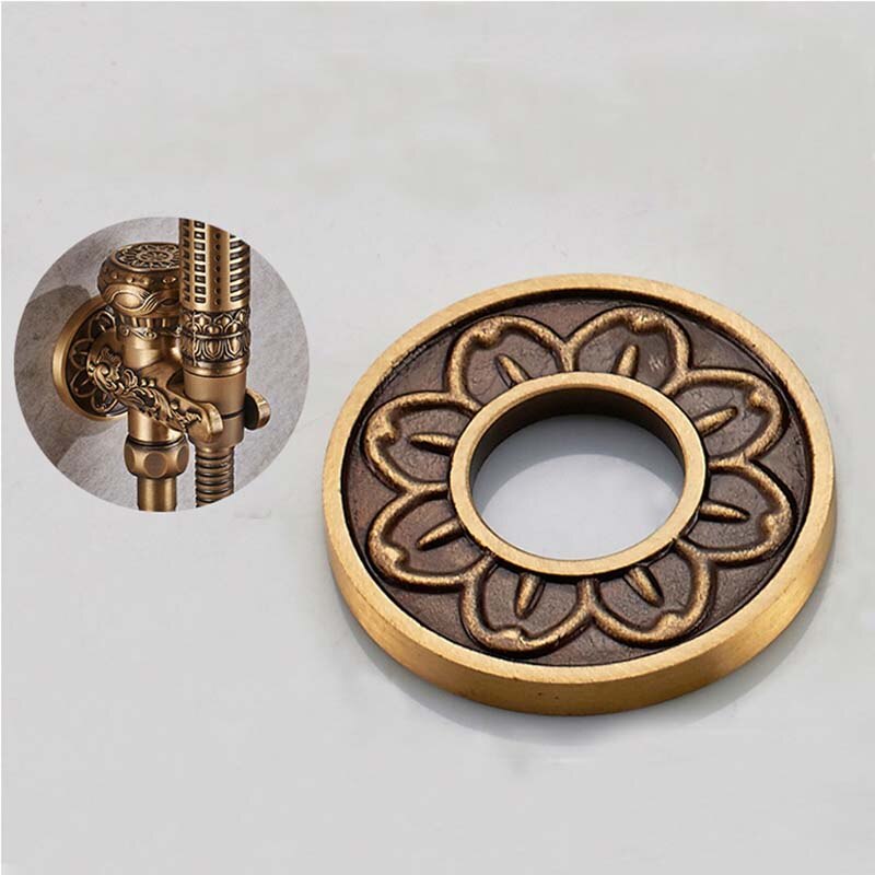 ULGKSD Bathroom Faucet Washing Machine Bidet Replacement Spout Antique Brass Wall Mounted Sprayer Nozzle