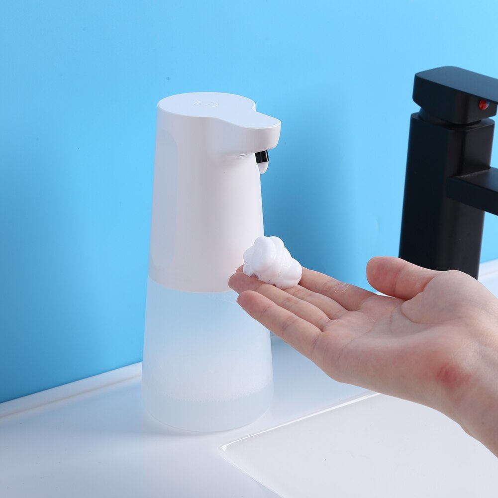 350ml Automatic Infrared Induction Sensor Foam Soap Dispenser Smart Touchless Hand Cleaner Washer Pump Hand Sanitizer Bottle