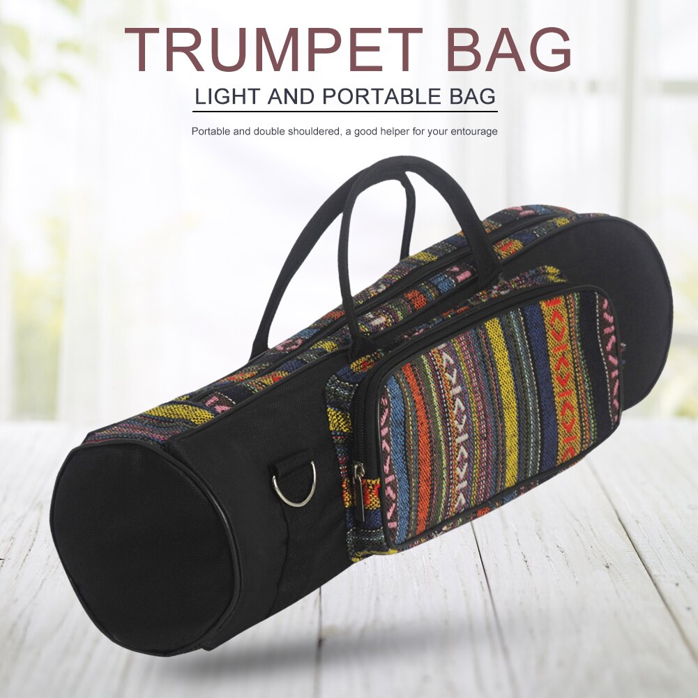 MG Leather Work Trumpet Bag Trumpet Case Trumpet Carry Bag