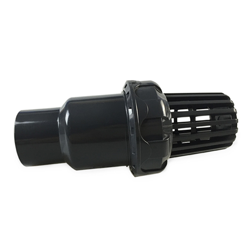 SANKING UPVC Bottom Valve PVC Bottom Valve Plastic Flower Basket Intake Flower Basket Check Valve DN15 DN20 DN25 DN32