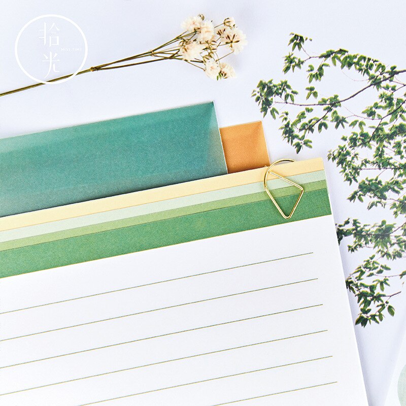 Envelope Set Ins Series Literature Art Decoration Message Card Letter Stationary Storage Paper