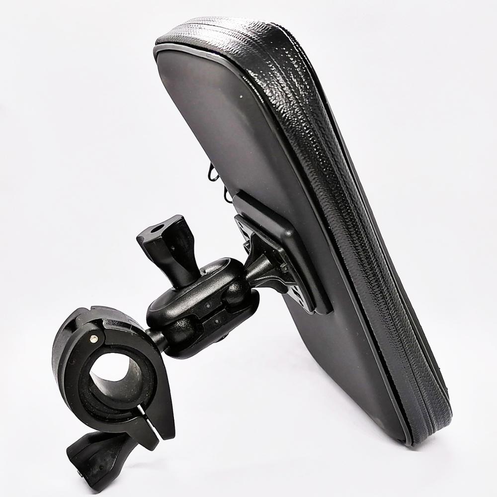 Motorcycle Handlebar Cell Phone Holder Case Stand Bicycle Rail Mount Holder for Mobile Phones