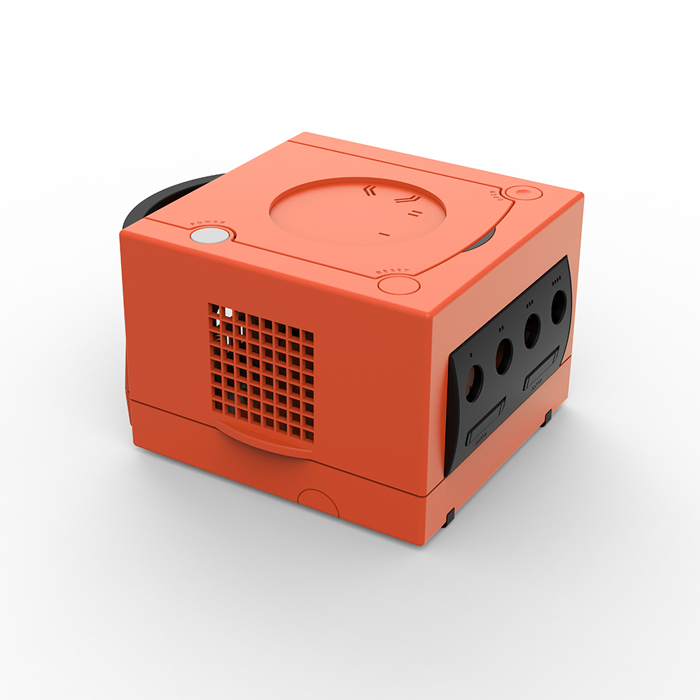 BitFunx, última carcasa de repuesto roja cálida para Gamecube, carcasa para NGC DOL-001/DOL-101, caja de juegos, consola Nintendo: Azul