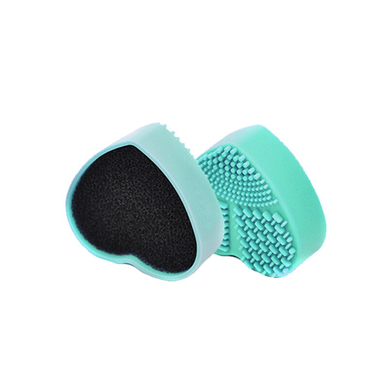 1PC Silicone Makeup Brush Cleaning Glove Sponge Makeup Washing Brush Scrubber Tool Cleaners Cleaning Brushes: D