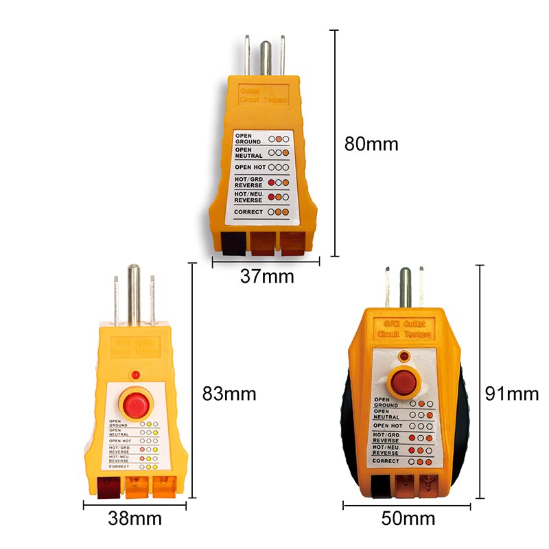 Lijn Fase Test Socket | Lekkage Detection Tool | Socket Fase Detectie Instrument |-1Pc