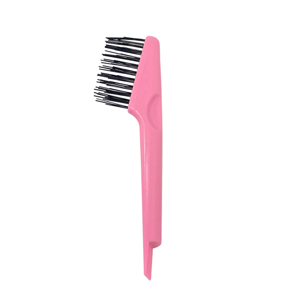1pcs Hair Brush Cleaner Hairbrush Comb Cleaner for Removing Hair Dust Handle Embeded Comb Cleanup Hook Salon Removing Tool: GRAY