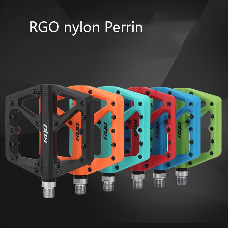 Mountainbike Nylon Pedal Perrin Lager Große Breite Oberfläche Rutschfeste Off-road Pedal Schneebesen Pedal