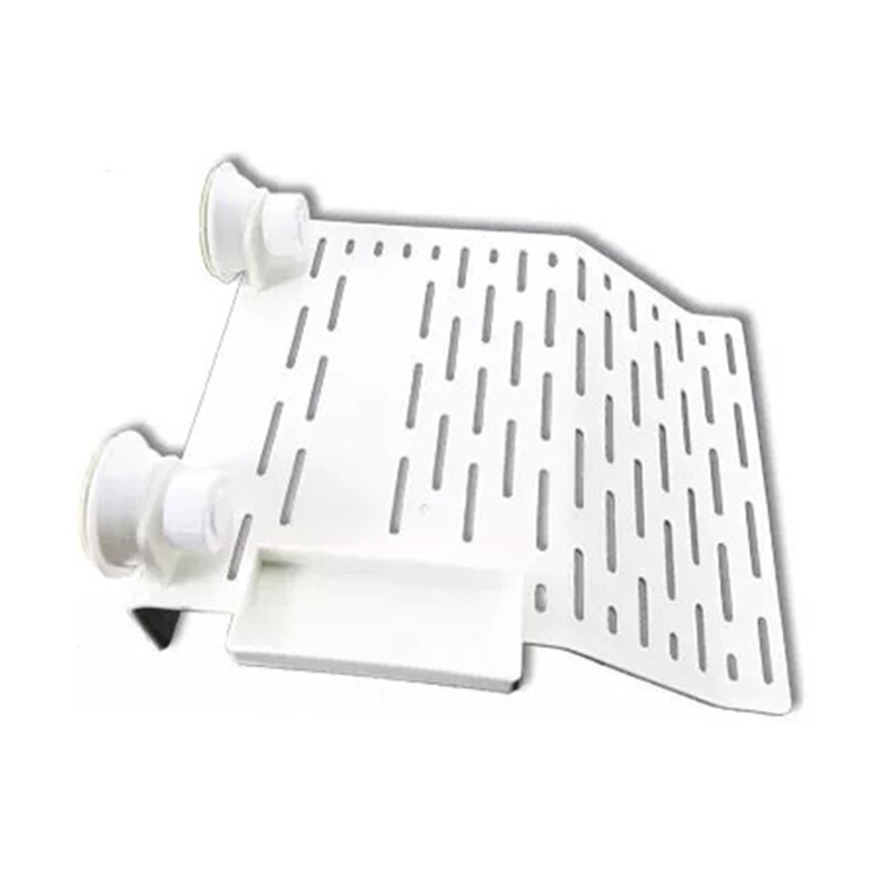 J2FB Floating Turtle Basking Platform with Suction Cups Plastic Island Dock Climbing Ladder for Aquatic Turtles Small / Large