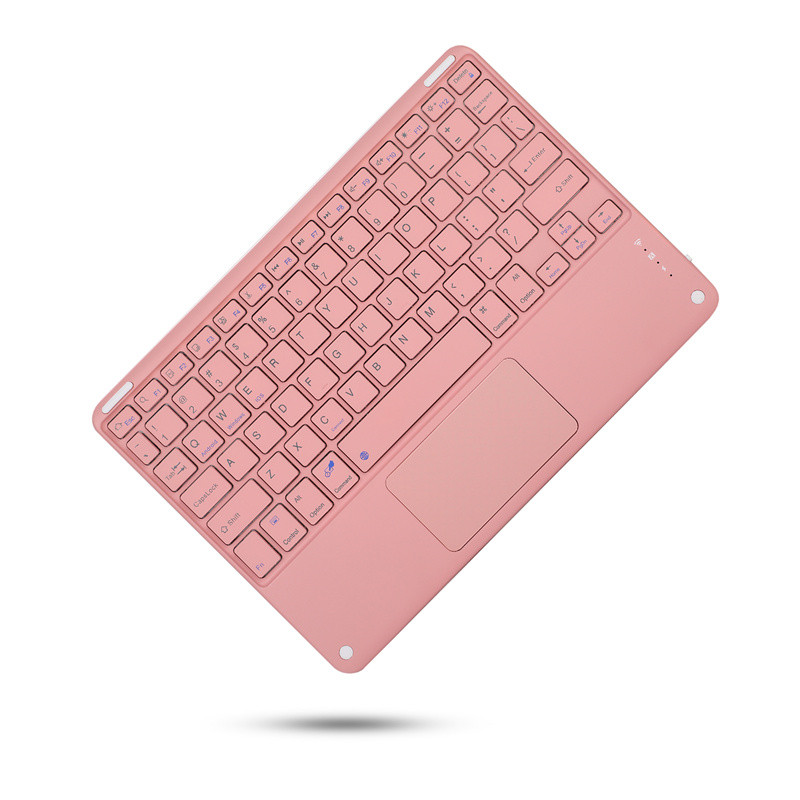 Funda for Xiaomi Pad 5 Pro 2021 Mipad 5 Mi Pad 5 Tablet Keyboard Spanish Russian Portuguese Hebrew Korean Keyboard Mouse Teclado: pink keyboard